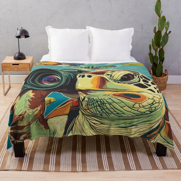 Item preview, Underwater Turtle Potographer designed and sold by WaveVisions.