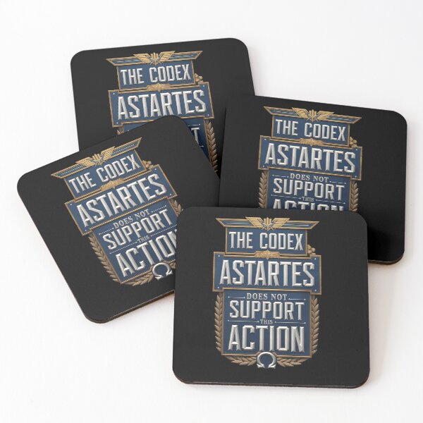 Item preview, The codex Astartes Does not Support this Action designed and sold by Dilwish5.