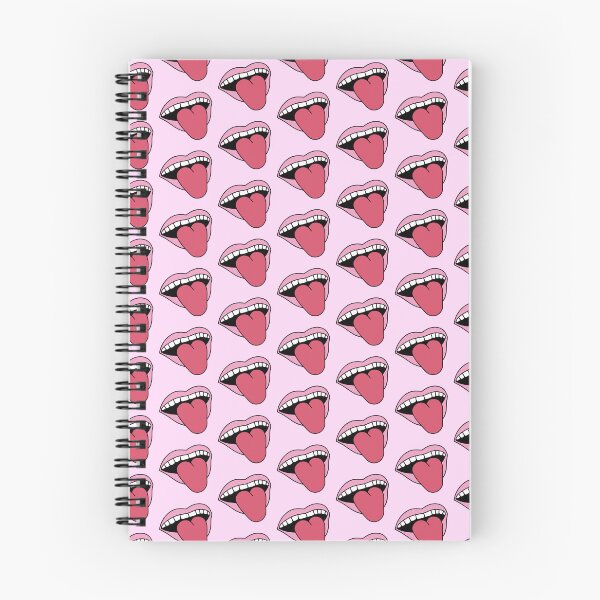 Item preview, Retro Girl Lips Sticking Tongue Out Pink designed and sold by MrsCreative1.
