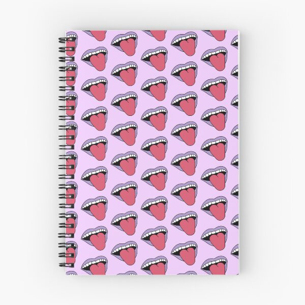 Item preview, Retro Girl Lips Sticking Tongue Out Purple designed and sold by MrsCreative1.