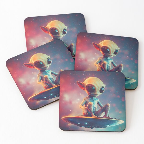 Item preview, Cosmic Alien Chill designed and sold by AI-Only Creations.