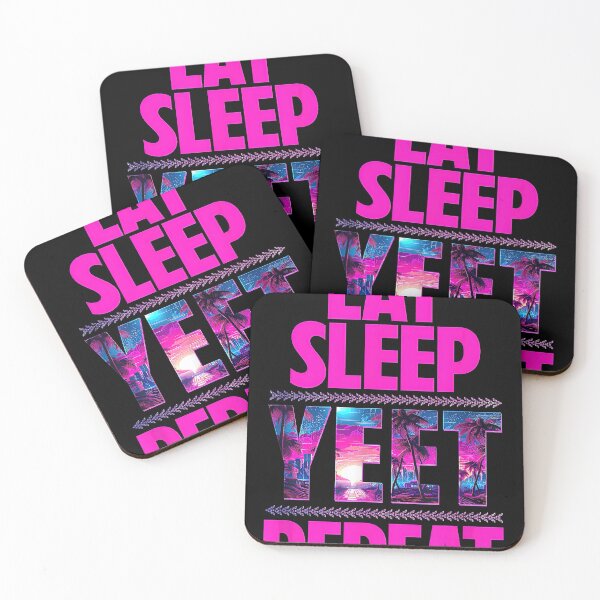 Item preview, Eat Sleep Yeet Repeat Pink Ver designed and sold by FreshHub9.