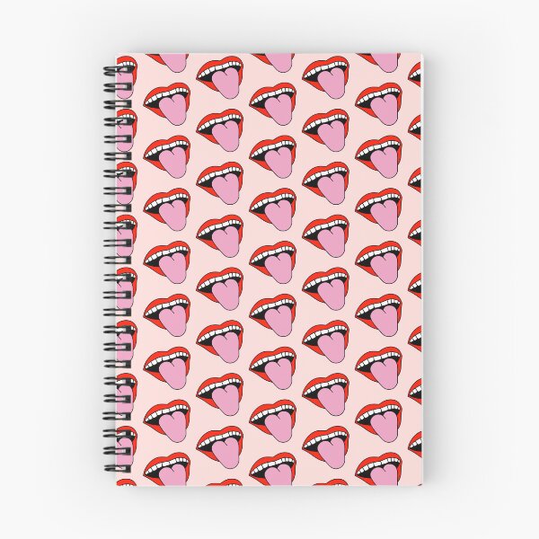 Item preview, Retro Girl Lips Sticking Tongue Out Red designed and sold by MrsCreative1.