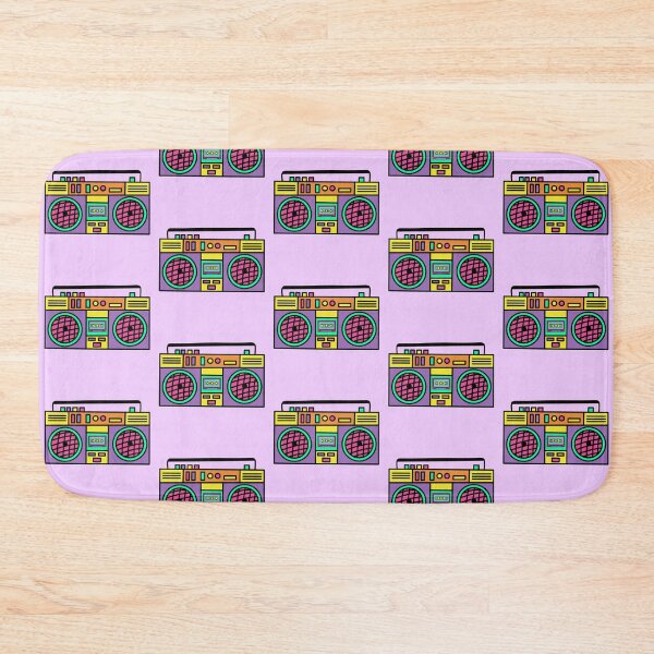 Item preview, Retro Boombox - Purple, yellow and green  designed and sold by MrsCreative1.