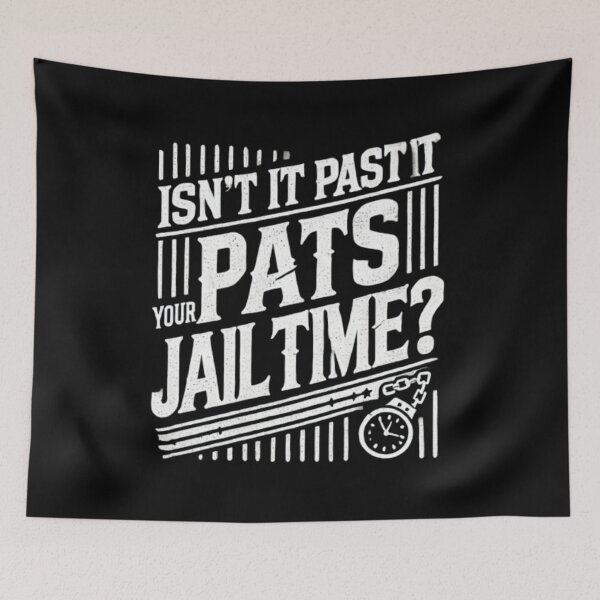 Item preview, Funny Political Jail Time Meme T-Shirt - N'est-ce pas votre temps de prison? Patriotic Trump & Republican Gift designed and sold by EcoArtTees.