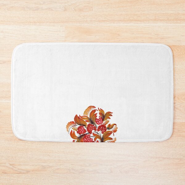 Item preview, Raspberry in round petrykivka style designed and sold by ZamriiArt.