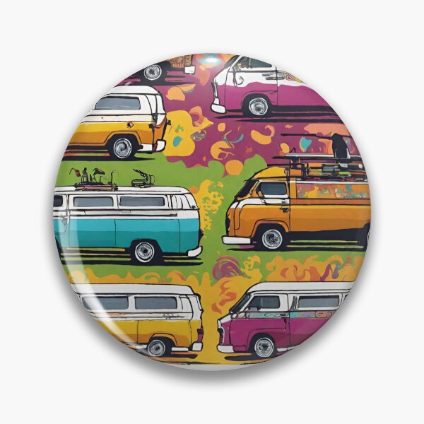 Item preview, Van 1970s Retro Road Trip designed and sold by Mirth and Magic.