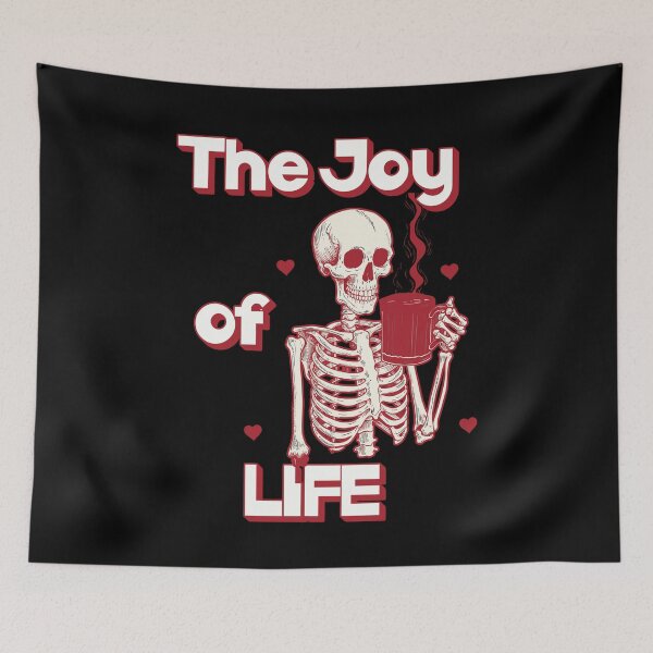 Item preview, Coffee The Joy Of Life Funny Coffee Lover designed and sold by LuminOrb.