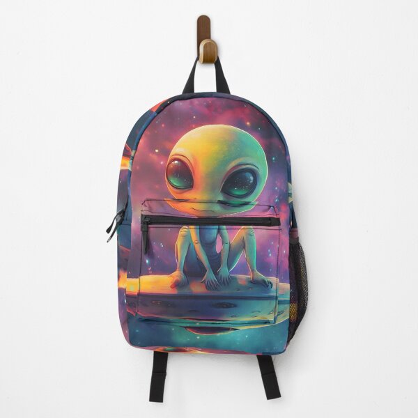 Item preview, Saucer Slouch Alien designed and sold by AI-Only Creations.