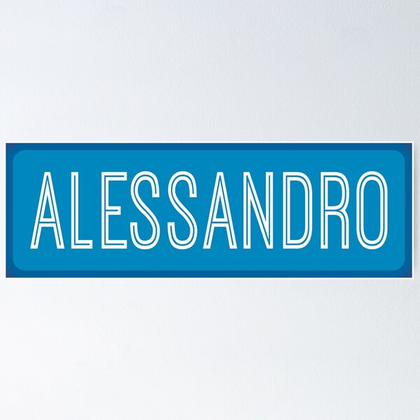 Item preview, Alessandro Name designed and sold by Jeallan Designs.