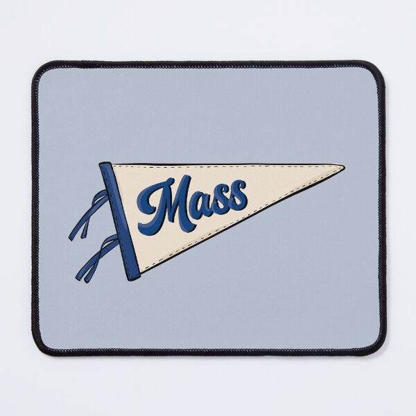 Item preview, Vintage Massachusetts Pennant Flag designed and sold by Alexandra Jones.