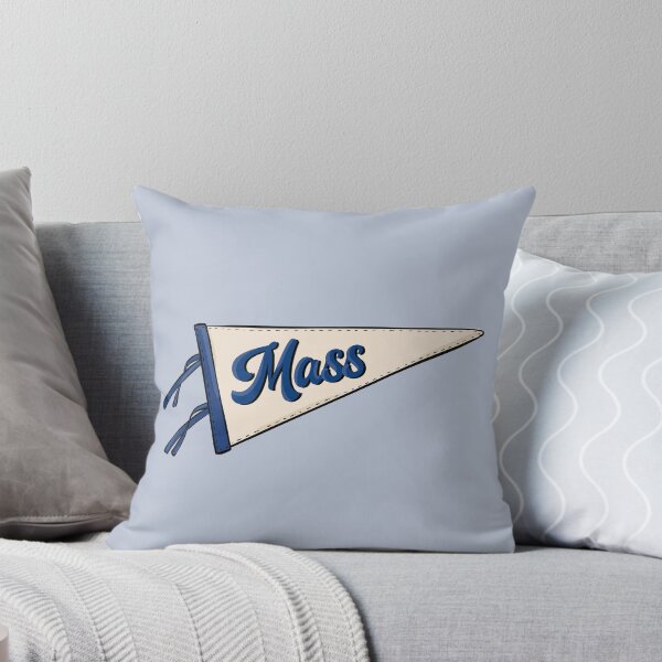Item preview, Vintage Massachusetts Pennant Flag designed and sold by Alexandra Jones.