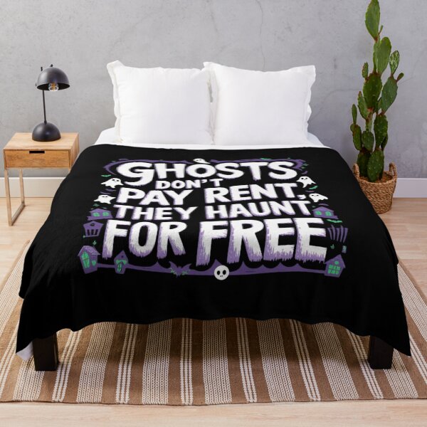 Item preview, Ghosts Don’t Pay Rent, They Haunt for Free designed and sold by Diamaber.