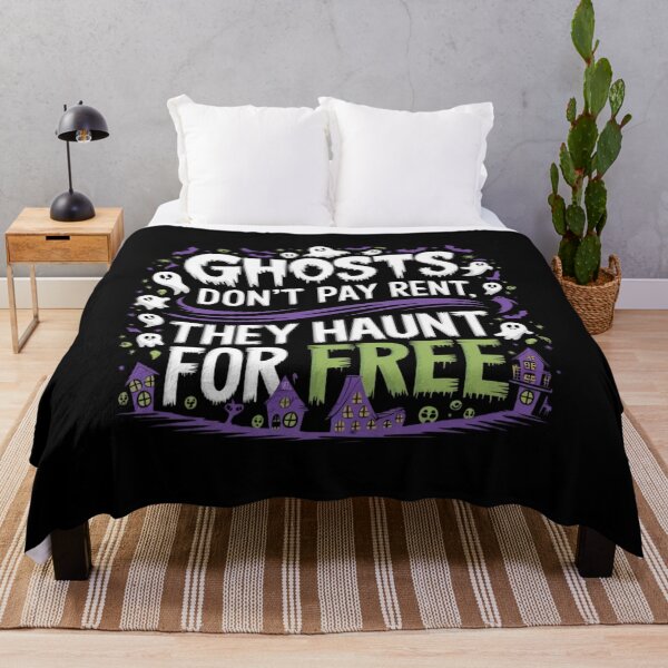 Item preview, Ghosts Don’t Pay Rent, They Haunt for Free designed and sold by Diamaber.