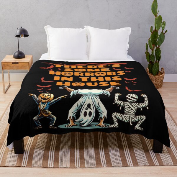 Item preview, There's Some Horrors In This House Funny Saying designed and sold by LuminOrb.