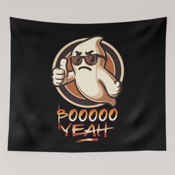 Item preview, Boo Yeah Ghost Funny Saying Design designed and sold by LuminOrb.