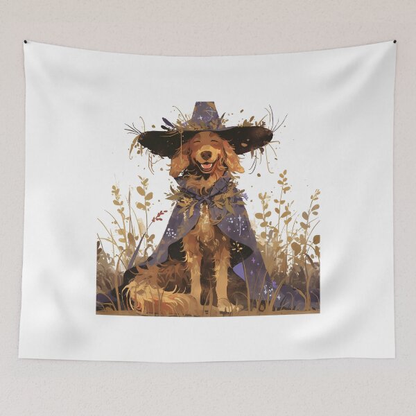 Item preview, Witch Doggo Halloween Theme designed and sold by KNAA.