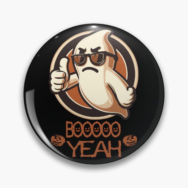 Item preview, Boo Yeah Ghost Halloween Saying Design designed and sold by LuminOrb.