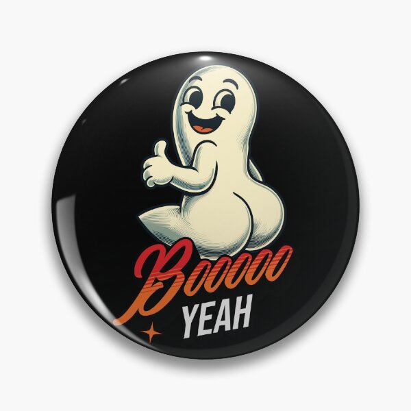 Item preview, Boo Yeah Ghost Funny Saying Design designed and sold by LuminOrb.