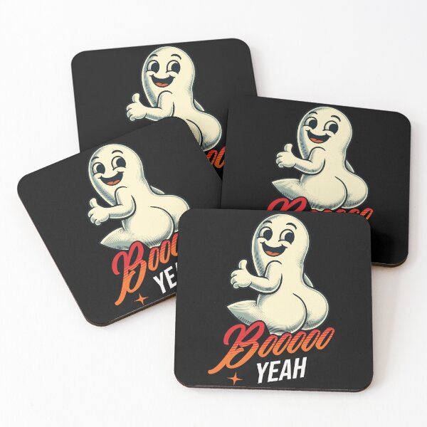 Item preview, Boo Yeah Ghost Funny Saying Design designed and sold by LuminOrb.