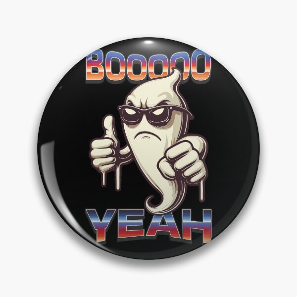Item preview, Cool Boo Yeah Ghost Funny Saying Design designed and sold by LuminOrb.