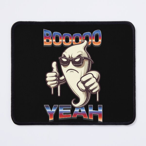 Item preview, Cool Boo Yeah Ghost Funny Saying Design designed and sold by LuminOrb.