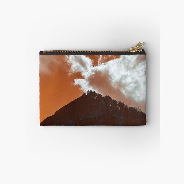 Item preview, Mountain under an orange sky designed and sold by AllltoooHuman.