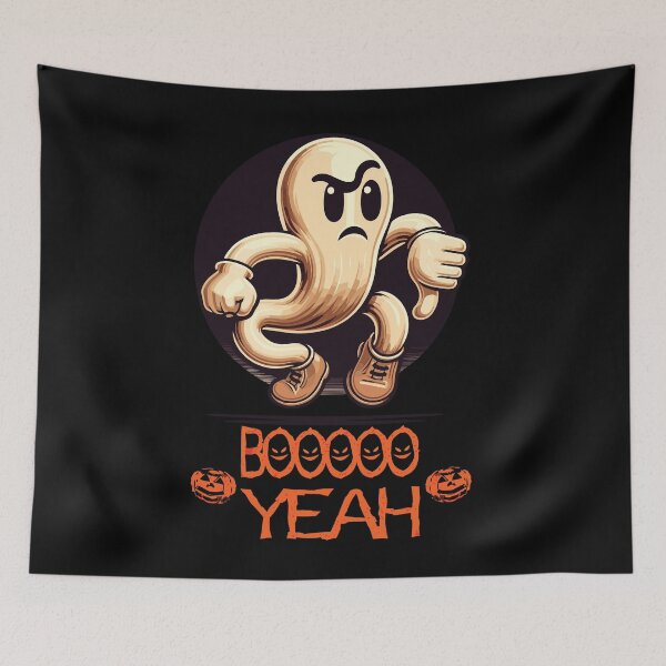 Item preview, Boo Yes Ghost Funny Saying designed and sold by LuminOrb.