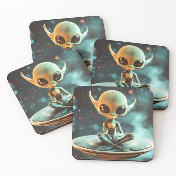 Item preview, Chill Space Vibes Alien designed and sold by AI-Only Creations.