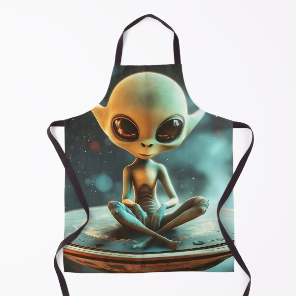 Item preview, Chill Space Vibes Alien designed and sold by AI-Only Creations.