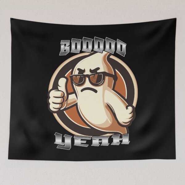 Item preview, Boo Yeah Ghost Funny Halloween designed and sold by LuminOrb.