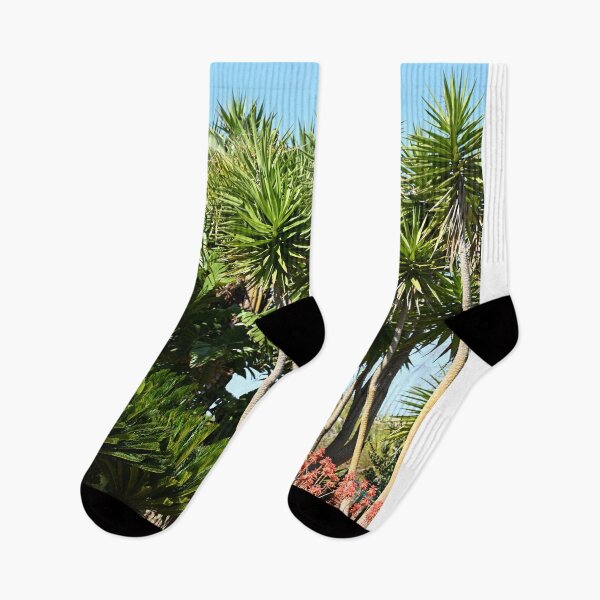 Item preview, Mediterranean garden with palm trees designed and sold by Rocklights.