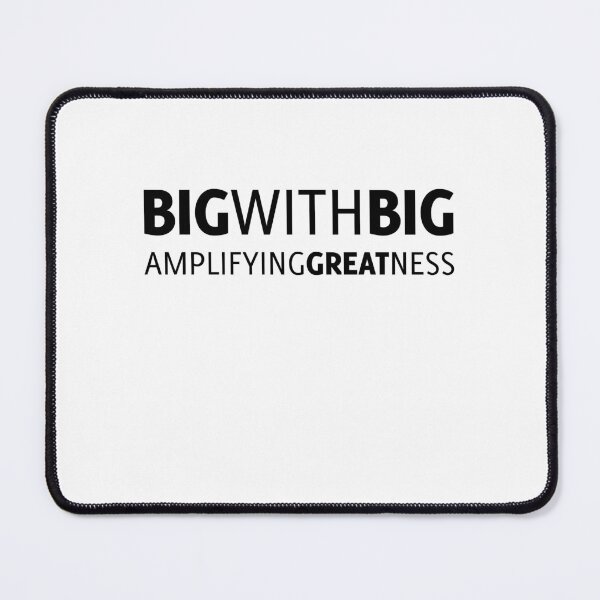Item preview, BIGWITHBIG: Amplifying Greatness, Unique designed and sold by villacreativa.