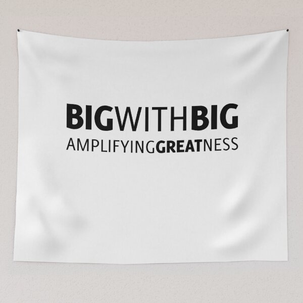Item preview, BIGWITHBIG: Amplifying Greatness, Unique designed and sold by villacreativa.