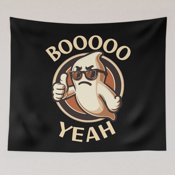 Item preview, Funny Saying Design Cool Ghost Boo Yeah designed and sold by LuminOrb.