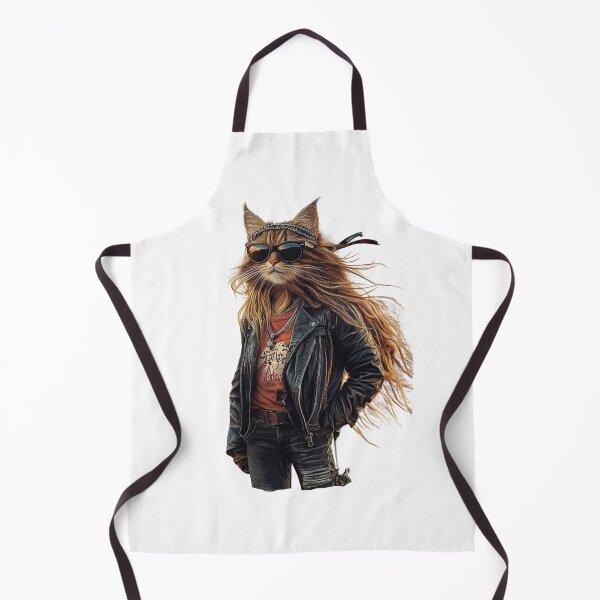Item preview, Rock'n Roll Cat designed and sold by CuteAIstore.