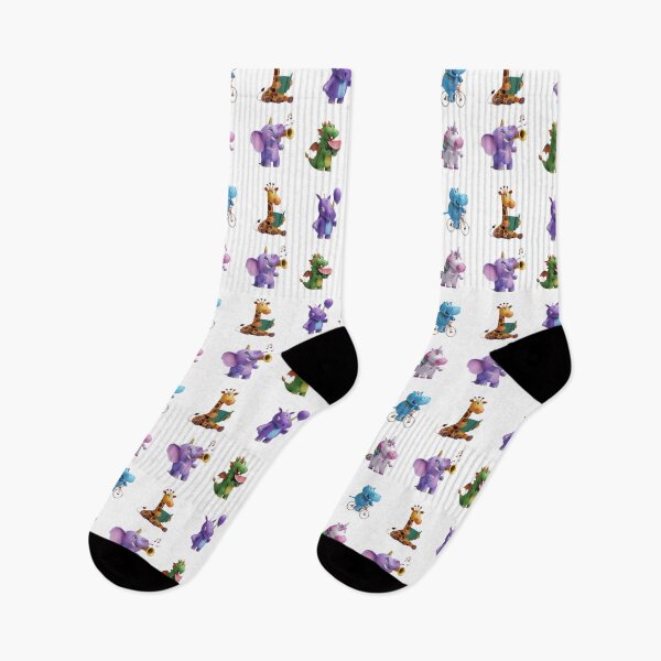 Item preview, Six Adorable Cartoon Animals for Kids designed and sold by PixelAlchemyX.
