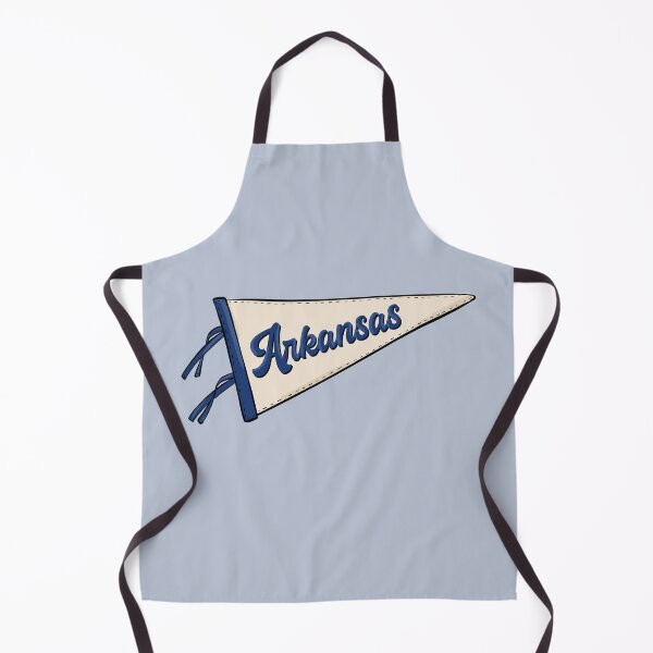 Item preview, Vintage Arkansas Pennant Flag Blue designed and sold by Alexandra Jones.