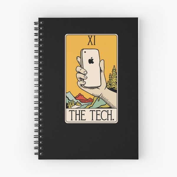 Item preview, The Tech - Mobile Phone - Tarot Card designed and sold by isstgeschichte.