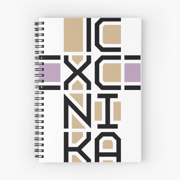Artikelvorschau, Ic Xc Nika Victor Cross Jesus Christus erobert modernes Design entworfen und verkauft von clon-dot-net.