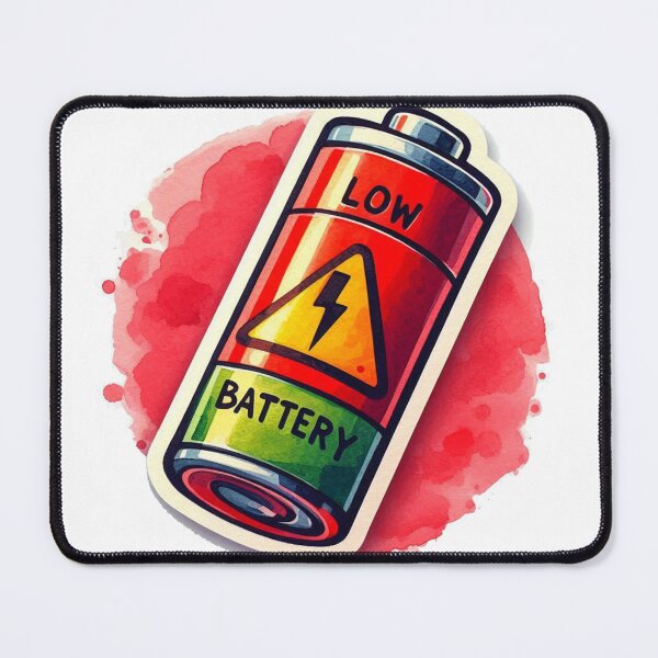Item preview, Low Battery designed and sold by erkinmaddison.