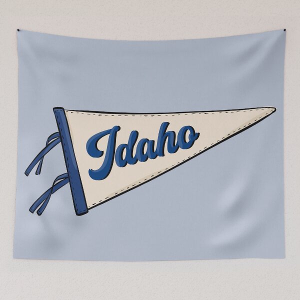 Item preview, Vintage Idaho Pennant Flag designed and sold by Alexandra Jones.
