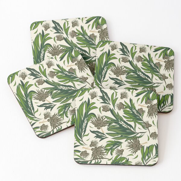 Item preview, Palm Branch, Green and Cream Version designed and sold by Alex  Blud.
