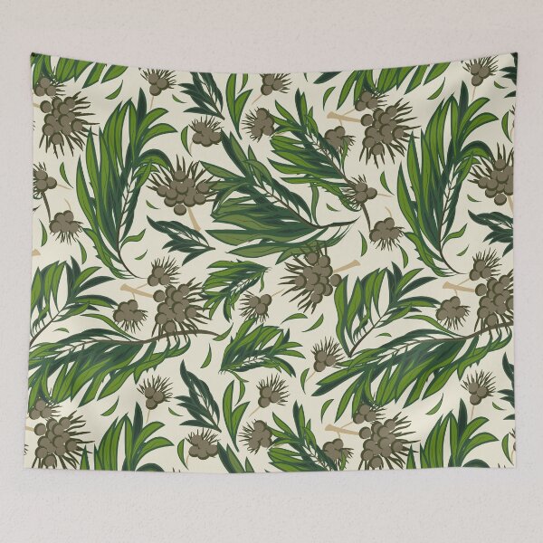 Item preview, Palm Branch, Green and Cream Version designed and sold by Alex  Blud.