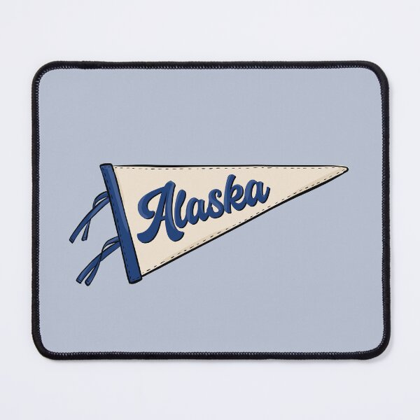 Item preview, Vintage Alaska Pennant Flag designed and sold by Alexandra Jones.