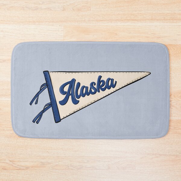 Item preview, Vintage Alaska Pennant Flag designed and sold by Alexandra Jones.