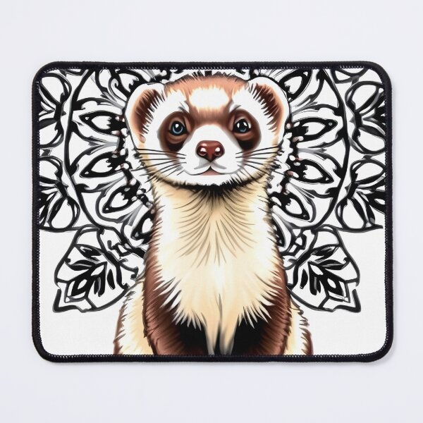 Item preview, Ferret Art: Mandala Serenity designed and sold by NeoArtworks.