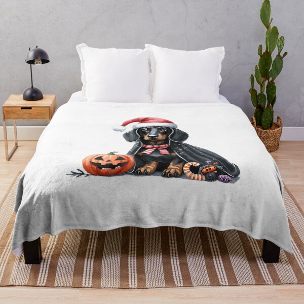 Item preview, Dachshund Halloween, Merry Christmas Dachshund Halloween designed and sold by erkinmaddison.