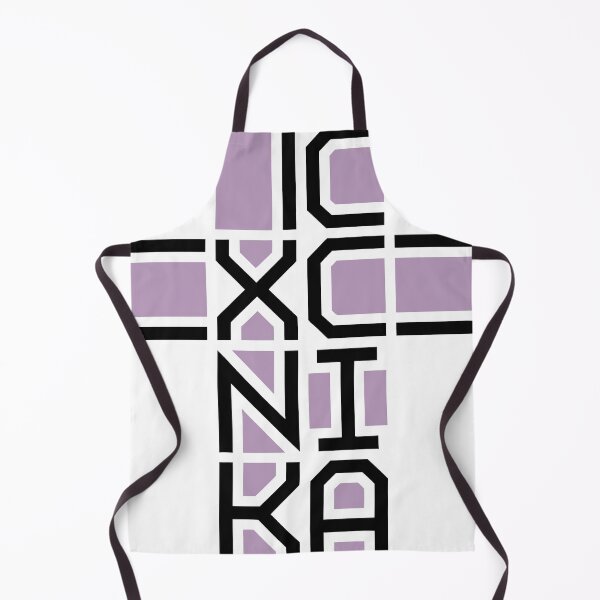 Artikelvorschau, Ic Xc Nika Victor Cross Jesus Christus erobert modernes Design, schwarze Worte, lila Ornamente entworfen und verkauft von clon-dot-net.