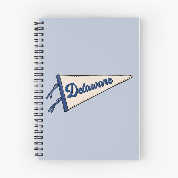 Item preview, Vintage Delaware Pennant Flag designed and sold by Alexandra Jones.